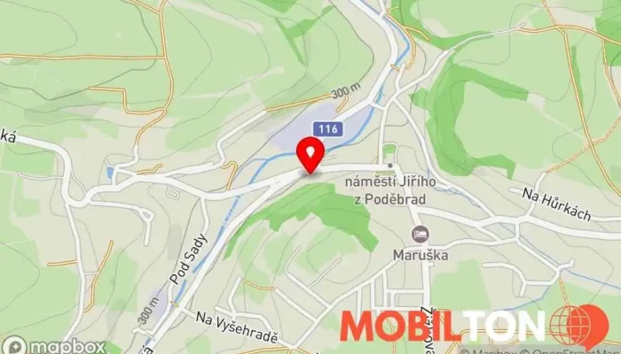 mapa Restaurace Na Merendě Restaurace v Na Merendě 247