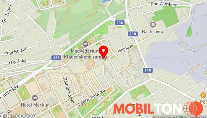 mapa Restaurace Na Náměstí Restaurace v Nám. Starosty Pavla 6