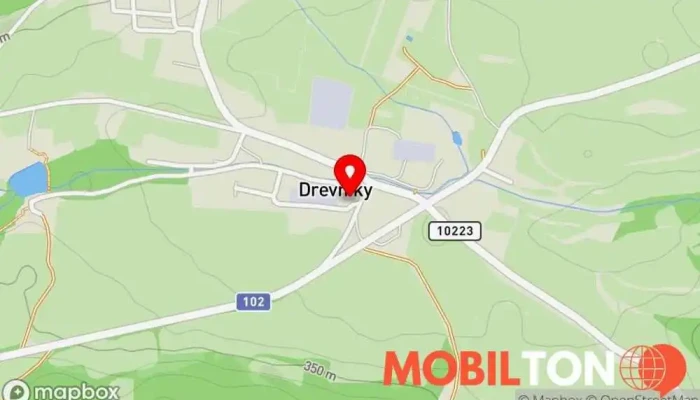 mapa Restaurace Na Rozcestí Restaurace v Drevníky
