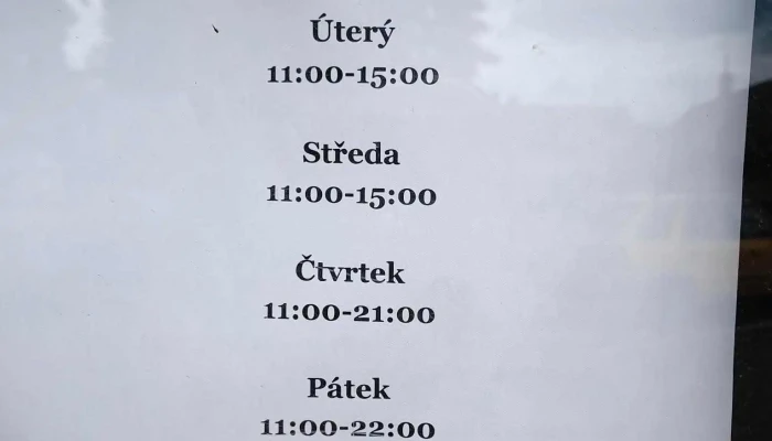 Restaurace Na Rozcesti Menu - Nymburská 10