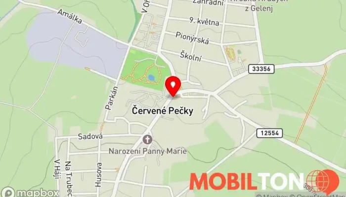 mapa Restaurace Na Růžku Restaurace v Dr. Dvořáka 37