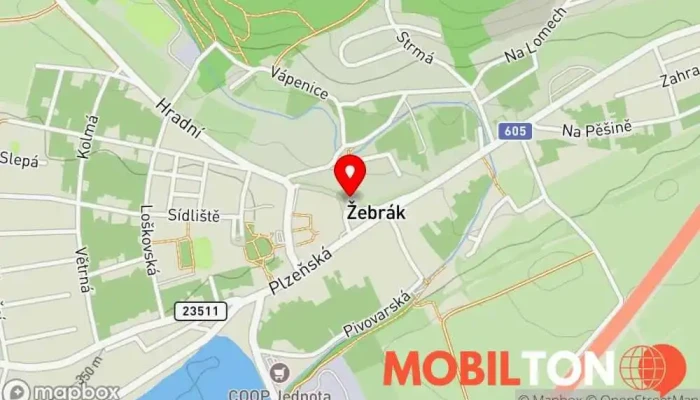 mapa Restaurace Ngan Uán Asijská restaurace v Náměstí 100