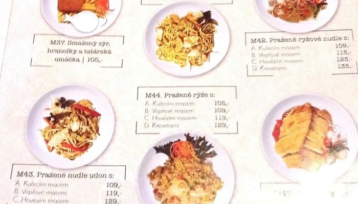 Restaurace Oishi Kladno -  Menu - Kročehlavy