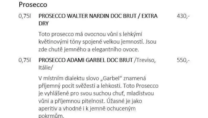 Restaurace Olympie Dolni Brezany Menu - Ke Zvoli 311