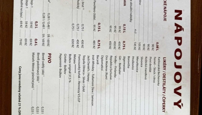 Restaurace Pivovarsky Dvur Chyne Sro Chýně Hostivice - Chýně-hostivice