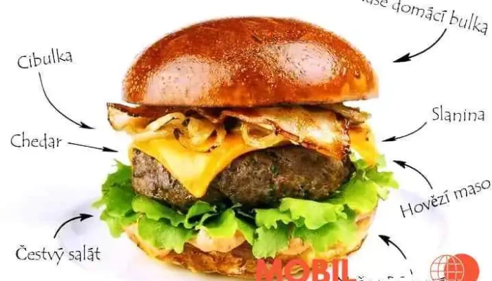 Restaurace Pivovarsky Dvur Chyne Sro Hamburger - Chýně-hostivice