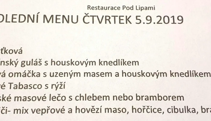 Restaurace Pod Lipami -  Jak Se Dostat - Josefův Důl