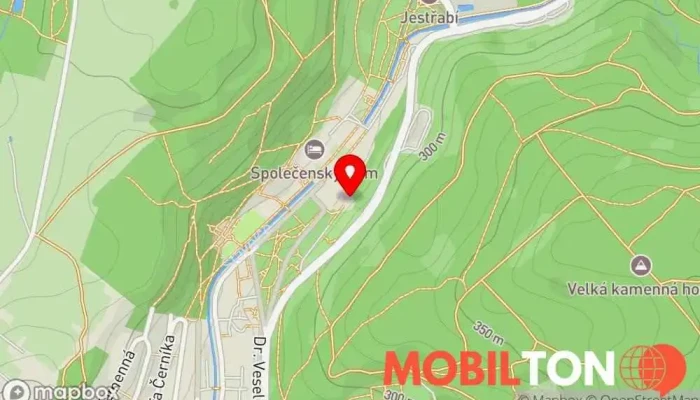 mapa Restaurace Racek Česká restaurace, Restaurace v Dr. Palka Blaho 960