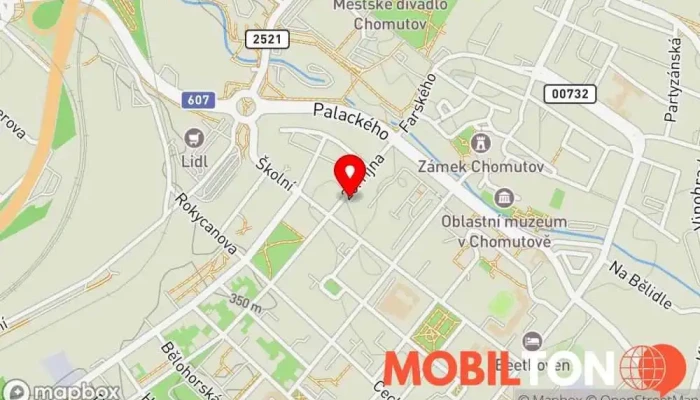 mapa Restaurace Republika Restaurace v 28. října 1078