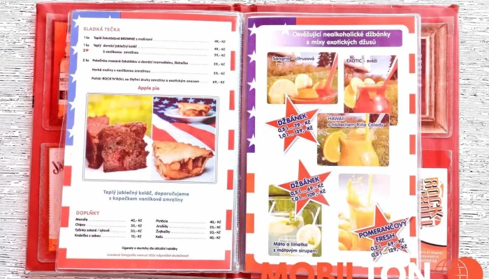Restaurace Rock N Roll Kladno Menu - Kročehlavy