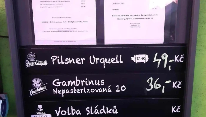 Restaurace Rychta -  Menu - Boleslavská 160