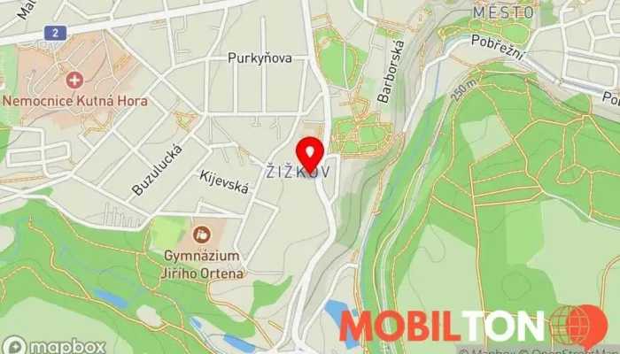 mapa Restaurace Šance Restaurace v 20, Kremnická 46