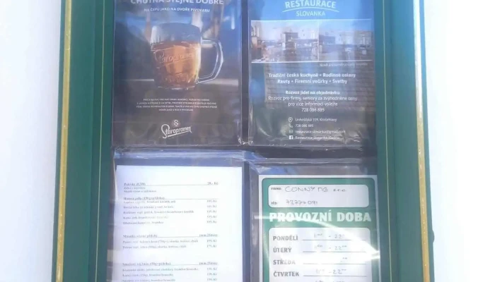 Restaurace Slovanka Kladno Rozvoz Jidel Pro Kladno A Okoli Menu - Kročehlavy