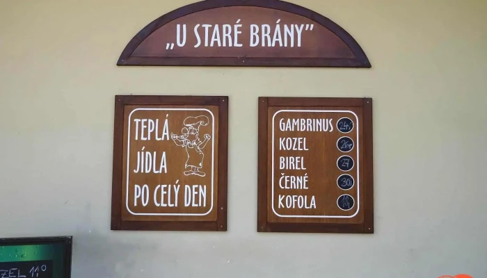 Restaurace Stara Brana Menu - Starobranská 1