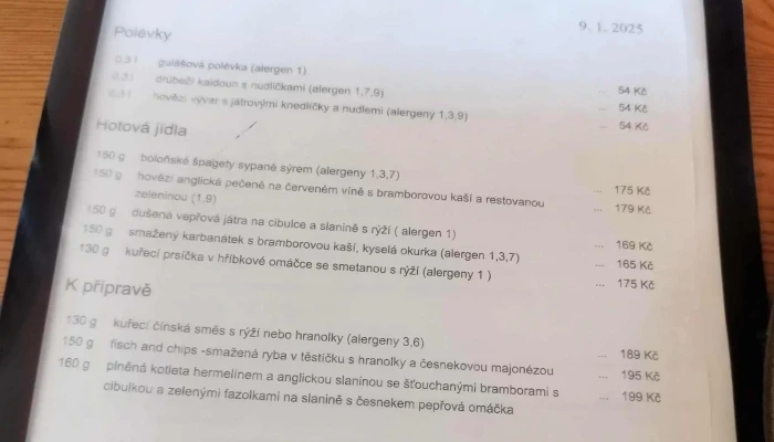 Restaurace Stara Studna Recenze - Karlovarská 469