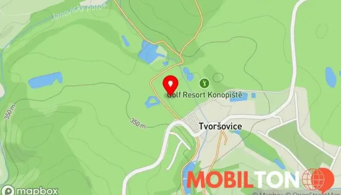 mapa Restaurace Tee no. 19 Restaurace v Bystřice-Benešov u Prahy