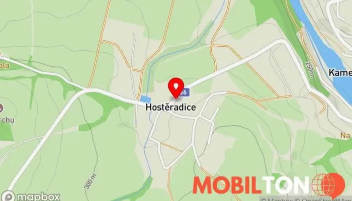 mapa Restaurace U Brožků Restaurace v Hostěradice