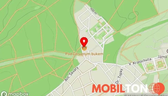 mapa Restaurace U Buku Restaurace v Na Vyhaslém 821 272 01