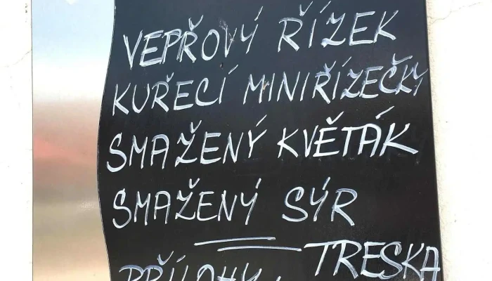 Restaurace U Cerneho Orla Menu - Náměstí 110