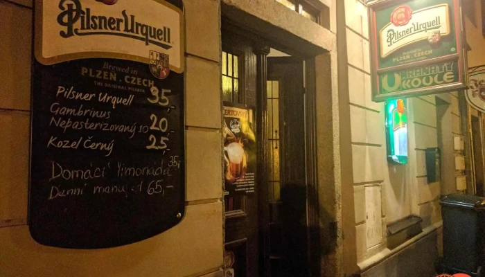 Restaurace U Hranaty Koule Menu - Havířská 1012