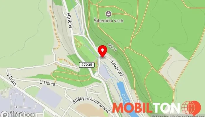 mapa Restaurace U Koupaliště Restaurace v U Koupaliště 531
