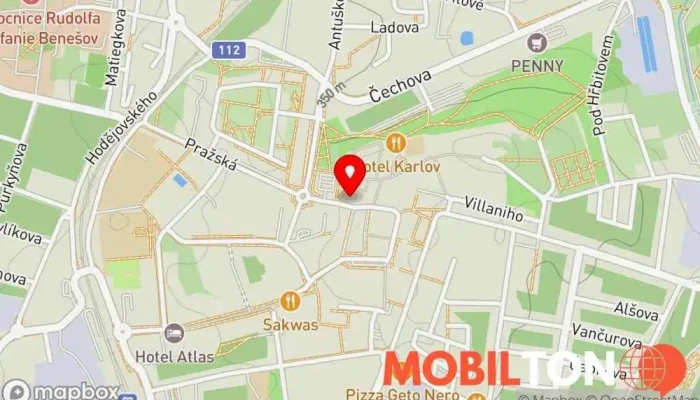 mapa Restaurace U Kovářů Restaurace, Pivní výčep, Hospoda v Masarykovo nám. 103