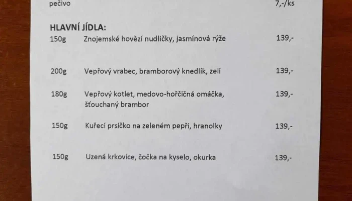 Restaurace U Kuklu Od Vlastnika - Náměstí Mudr. J. Svobody 32