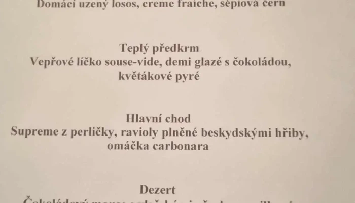 Restaurace U Labute Menu - Za Mlýnem 599/4