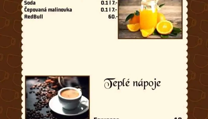 Restaurace U Lapku Menu - Přestavlky U Čerčan