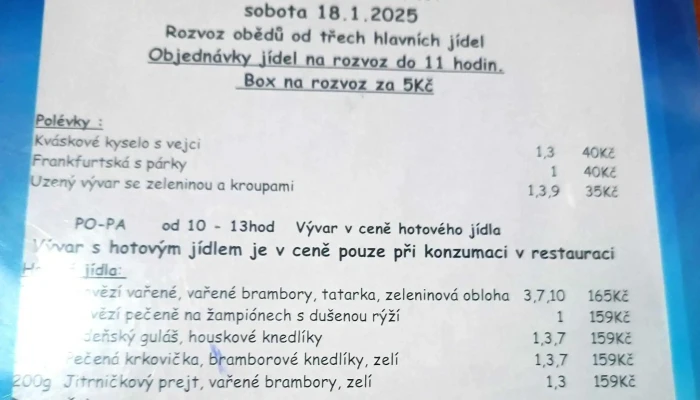 Restaurace U Mestaku Slevy - Laurinova 324