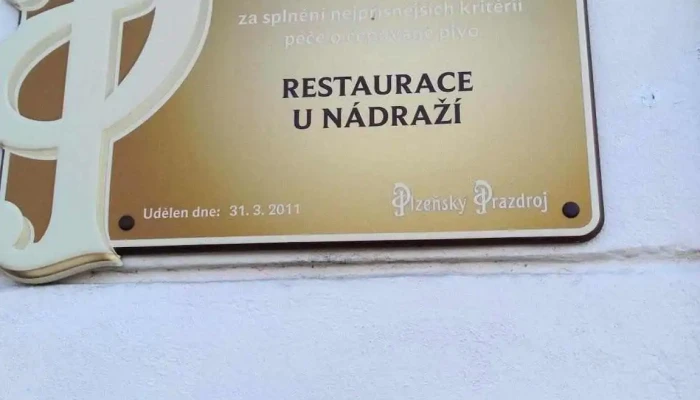 Restaurace U Nadrazi Menu - Tyršova 112