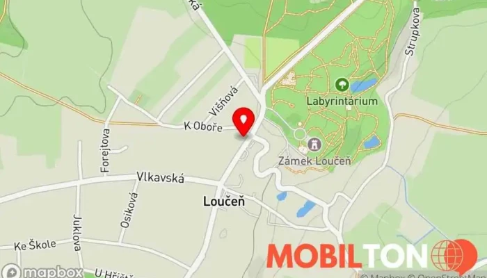 mapa Restaurace u Otomanských & Penzion Restaurace v Nymburská 132