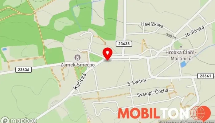 mapa Restaurace U Pilařů Restaurace v nám. T. G. Masaryka 111