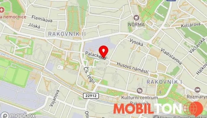 mapa Restaurace U Primase Česká restaurace v Palackého 55