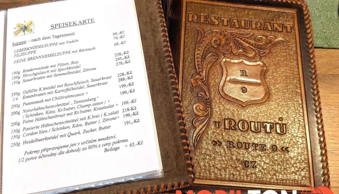 Restaurace U Routu Menu - Dolní Podluží
