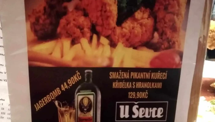 Restaurace U Sevce Menu - Kvítková 4323