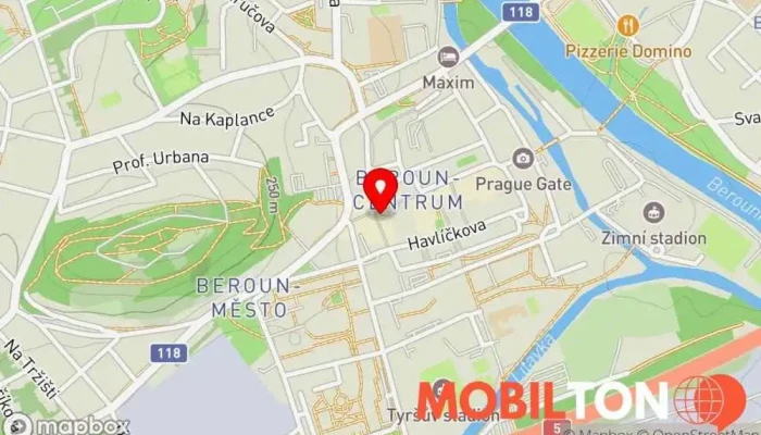 mapa Restaurace U Sládků Restaurace v Centrum
