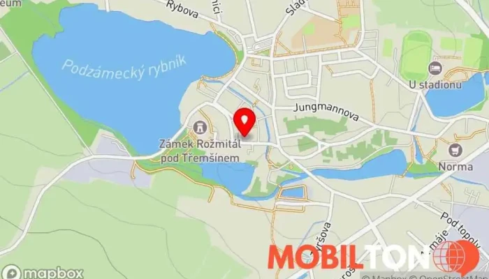 mapa Restaurace U Václava Restaurace v Náměstí 12