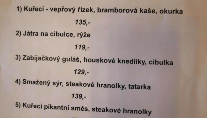 Restaurace U Vaclava Oblast - Náměstí 12