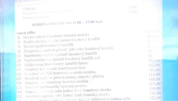 Restaurace U Vrtisku Pěši 194 - Pěší 194