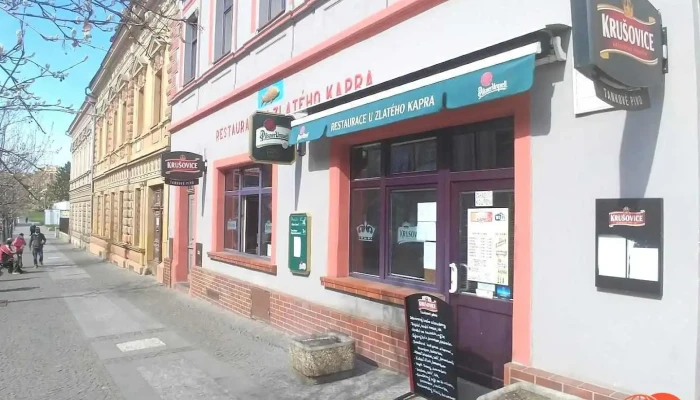 Restaurace U Zlatého kapra "u rybiček" - Wilsonova 581