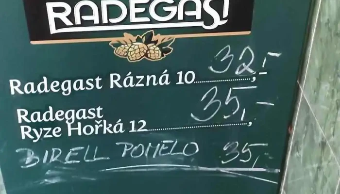 Restaurace Ve Dvore Menu - Zdounky