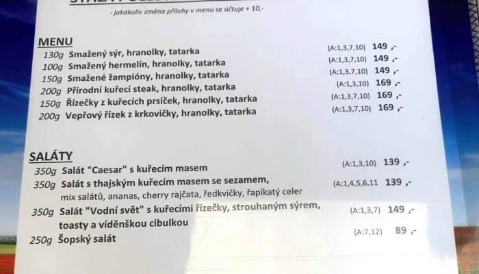Restaurace Vodni Svet Slevy - Masarykova 1041 280 02