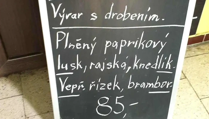 Restaurace Zahajene Menu - Sportovní 340