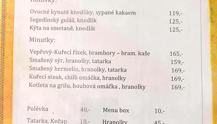 Restaurace Zalozna Telefon - Náměstí 155
