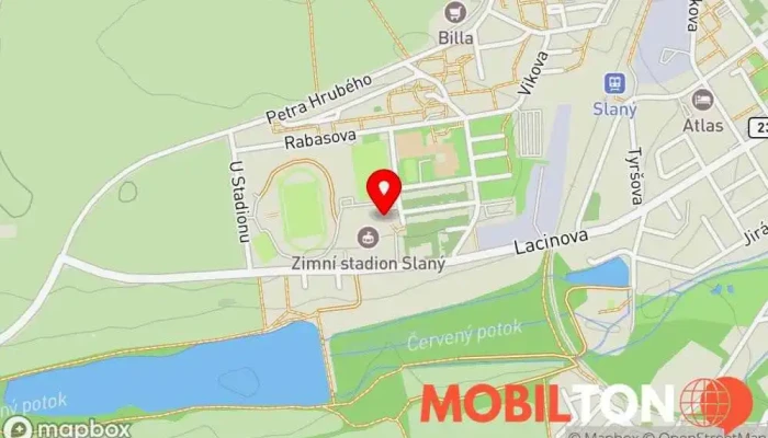 mapa Restaurace Zimák Restaurace v Lacinova 1720