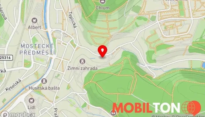 mapa Restaurace 