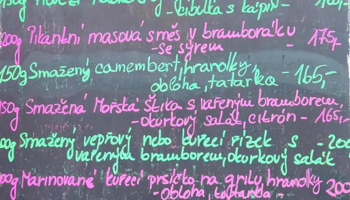 Restaurace Zloukovice Slevy - Žloukovice