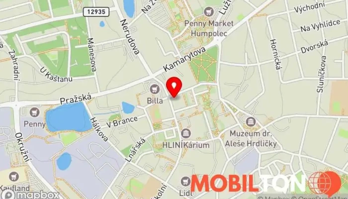 mapa Restaurační systémy.cz Restaurace v Husova 70