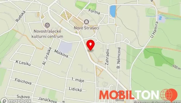 mapa Restaurant Jansa Restaurace v Čsl. armády 173